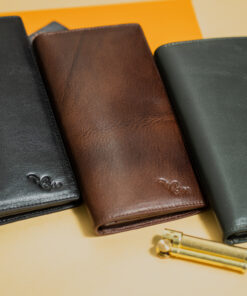 Genuine Leather Long Wallet For Man