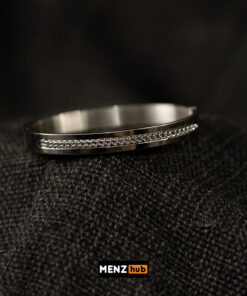 Titanuim Steel Lock Bangles