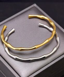 Unisex Bamboo Link Bangles