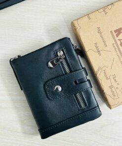 Kavis Genuine Leather Wallet-Black