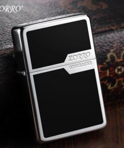 Zorro Classic Black Oil Lighter with 20ml free oil