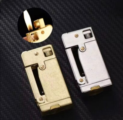 Dolphin Side press Oil Lighter