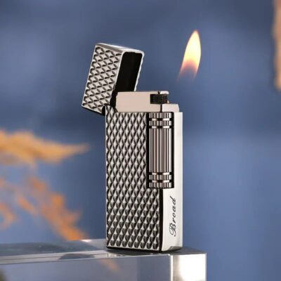 Broad Side Grinding Gas Lighter